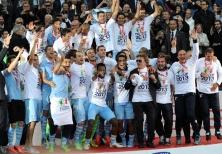 Lazio, continua la festa per il trionfo in Coppa Italia