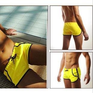 Hot-2013-fashion-men-s-pockets-swimwear-sexy-mens-yellow-swim-trunks-seobean-nylon-swim-shorts