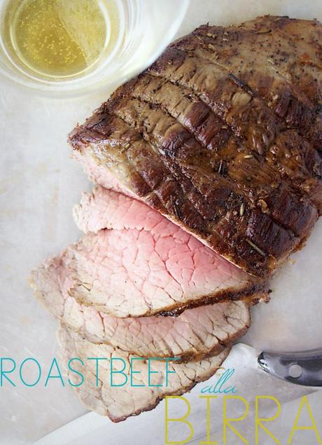 Roast beef alla birra