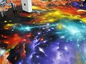 murales “spaziale” pavimento