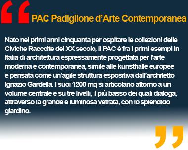 PAC Padiglione d’Arte Contemporanea di Milano