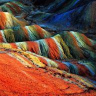 Il parco di Zhangye Danxia, Cina