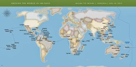 Oceania Cruises presenta la sua prima World Cruise: 180 giorni alla volta di 5 Continenti, 44 Paesi e 89 porti di scalo