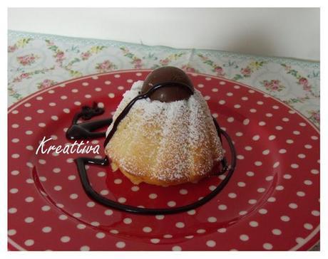 Tortino con cuore di cioccolato Tortino con cuore di cioccolato
