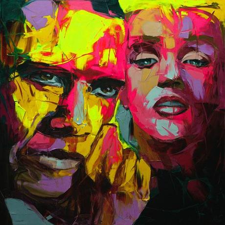 Francoiose Nielly - Obama et marilyn