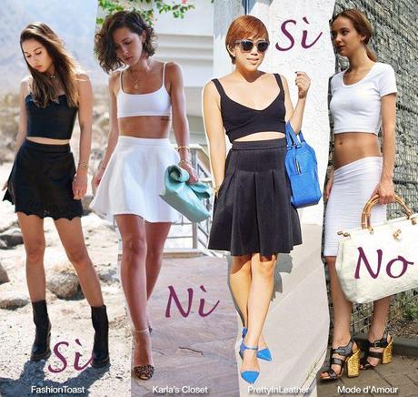 Crop Top: istruzioni per l'uso