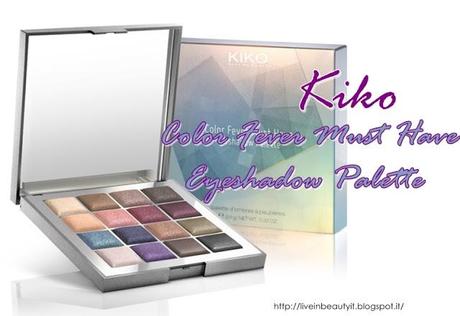 Kiko, Color Fever Must Have Eyeshadow Palette - Preview