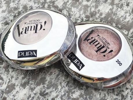 [Review+Swatches] PUPA Vamp! Wet&Dry; Eyeshadows