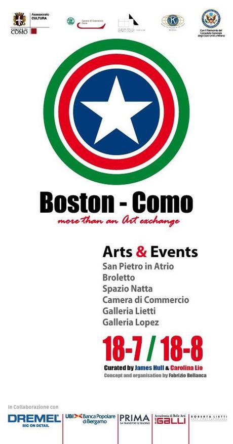 BOSTON - COMO a cura di JAMES HULL AND CAROLINA LIO