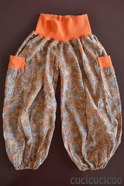 Pantaloni Clown Refashioned