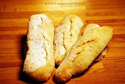 Finte baguette senza impasto