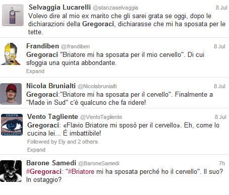 Elisabetta Gregoraci con Briatore per merito del suo cervello: Twitter esplode