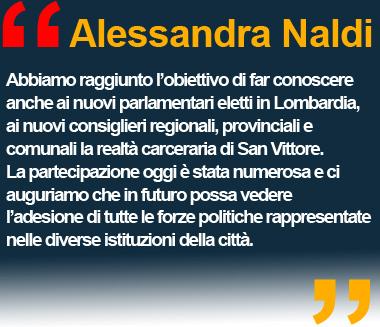 Alessandra Naldi - San Vittore Milano