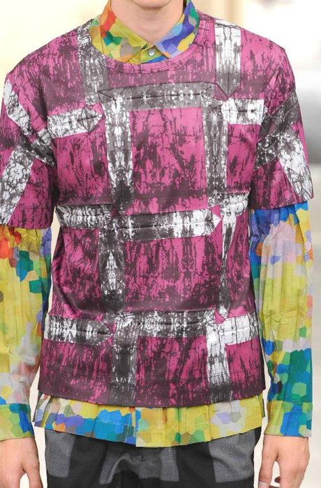 STAMPE E PATTERNS DALLE SFILATE DI PARIGI MODA UOMO S/S 2014 / 5