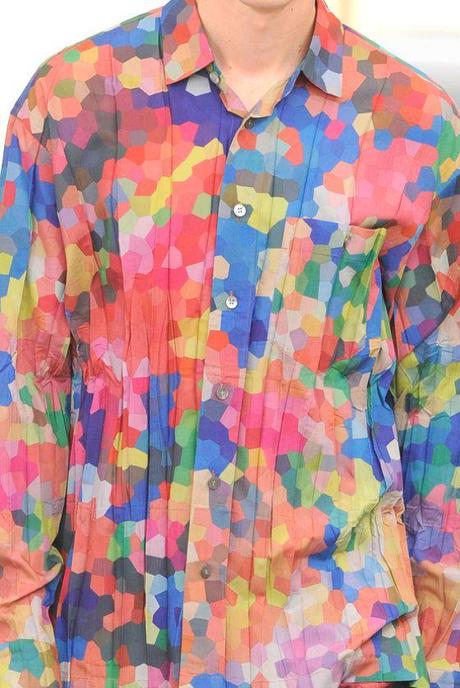 STAMPE E PATTERNS DALLE SFILATE DI PARIGI MODA UOMO S/S 2014 / 5