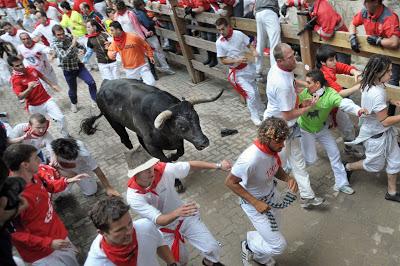 Pamplona: 47 feriti durante l'encierro....ma non date la colpa ai tori!