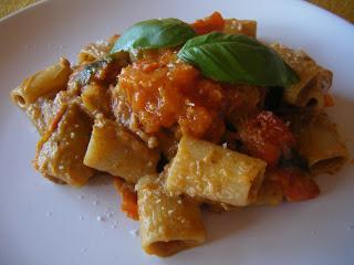 Pasta al pesto di melanzane