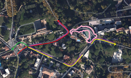 I PROGETTI DI RIPRENDIAMOCI ROMA: LA MERAVIGLIOSA TERRAZZA DEL PIAZZALE DELL'ACQUA PAOLA, PEDONALIZZARLA SI PUO', CON COSTI IRRISORI E RISULTATI GRANDIOSI!