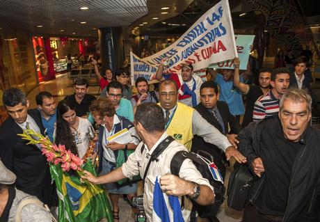 LABLOGUERA CUBANA YOANI SÁNCHEZ LLEGA A BRASIL EN INICIO DE SU GIRA MUNDIAL