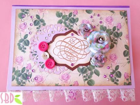 Scrapbooking: Scatola porta assorbenti - Panty holder box