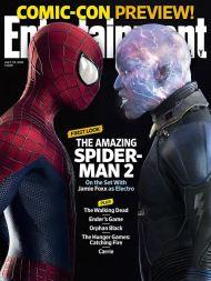 Spider-Man e Electro sulla cover di Entertainment Weekly