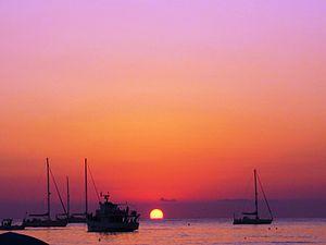 Sunrise at San Vito Lo Capo, Sicily (Italy)