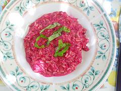 RICETTE: risotto alle barbabietole rosse