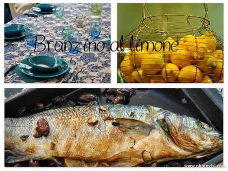 Branzino al limone: pura semplicità