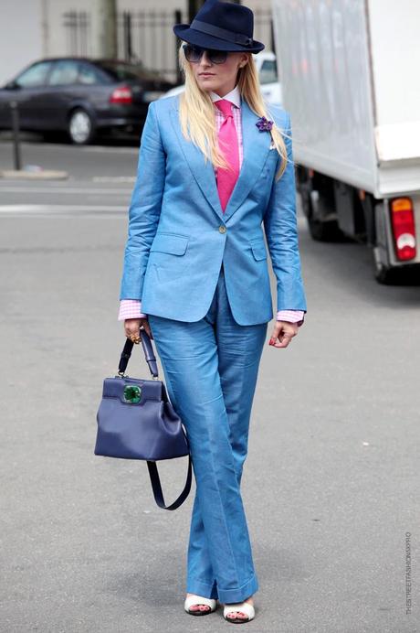 In the Street... Mannish style, Milan & Paris