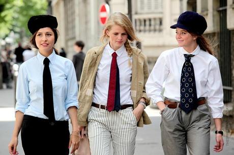 In the Street... Mannish style, Milan & Paris