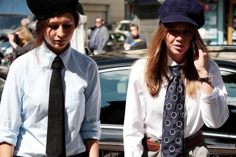 In the Street... Mannish style, Milan & Paris