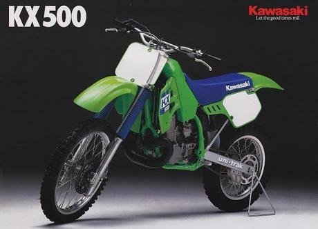 Vintage Brochures: Kawasaki KX 500 1988 (Usa)