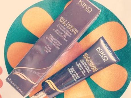 KIKO, Self tanning rapid drops [autoabbronzante]