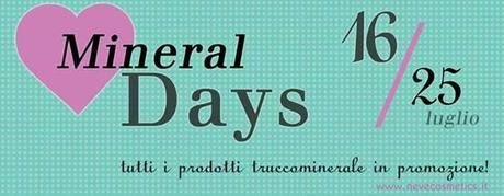 Save the date! In arrivo i Mineral Days Neve Cosmetics e...