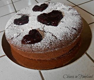 Torta al cacao e nocciole senza glutine - Cocoa and Nuts Gluten Free Cake