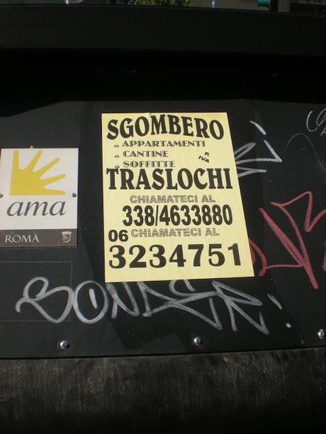 Pics, continuate a fare qualcosa contro le ditte di traslochi e sgomberi. Anche se i magistrati vi mettono i bastoni tra le ruote