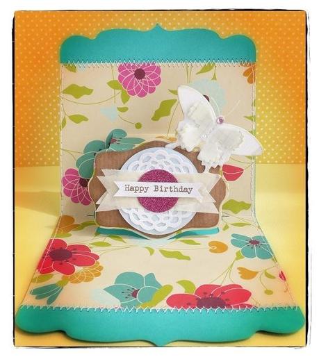 cafe creativo - Anna Drai - big shot sizzix - card - pop up