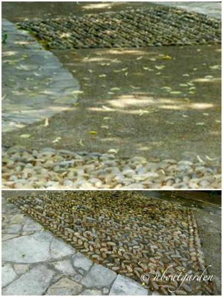 ciotoli di fiume e pietre