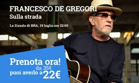 De Gregori 19 luglio Bra Eventi Ticket