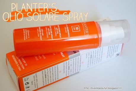 Planter's, Olio Solare Spray Anti Età - Review