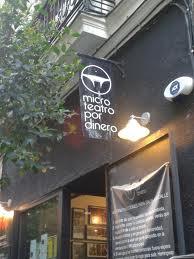 MICROTEATRO POR DINERO, un posto magnifico!