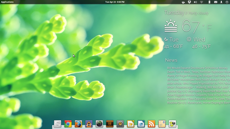 Gazette - Widget - Elementary OS