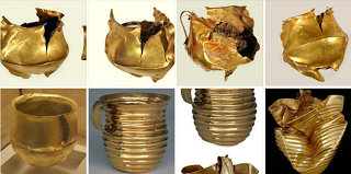 Trovata una tazza d'oro del 1700 a.C.