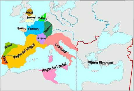 Storia: La nascita degli Stati Nazionali, dai Franchi all’Impero Carolingio