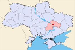 La regione di Dnipropetrowsk