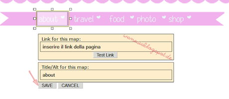 Come costruire un delizioso  menu´ per il blog