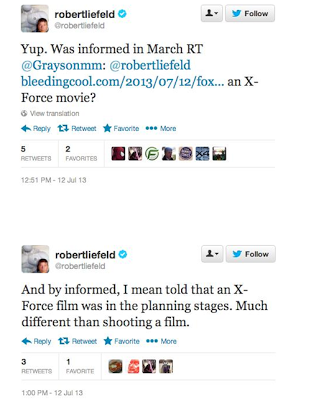 La Fox annuncerà altri film sugli X-Men al Comic-Con 2013.