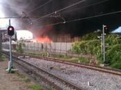 spaventoso incendio Castellammare Stabia: video