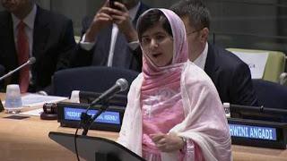Malala alle Nazioni Unite