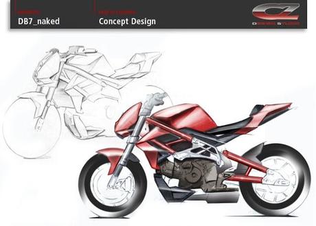 Design Corner - Bimota DB7 Naked by CZ Design